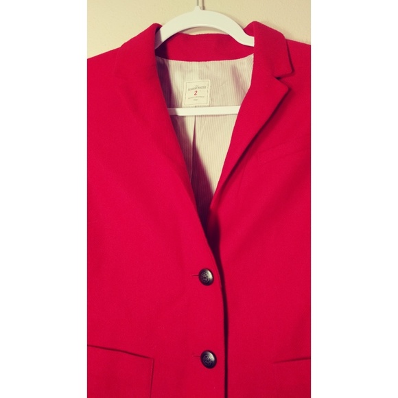 Blazer Femme GAP Academy - Taille 10, Rouge Et Marine à Rayures - Occasion Très Bon état